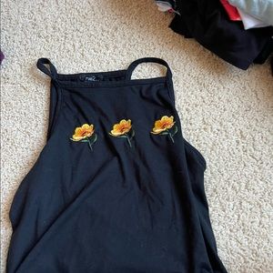 rue 21 tank top with flowers